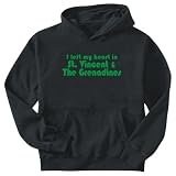 Sweatshirt Black  Retro Hearth St. Vincent & The Grenadines  Country