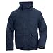 Bulwark Flame Resistant 7 oz Twill Cotton/Nylon Excel FR ComforTouch Regular Insulated Bomber Jacket with Fully Insulated Stand-up Collar, Knit Storm Cuff, Navy, X-Large