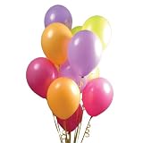 50 Assorted Colour 12 Inch Latex Balloons
