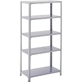 Grizzly H2873 Shelf Racks - 5 Shelf, 1,000 lb. Capacity