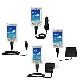 Road Warrior Kit for the Mio Technology 339 includes a Car and Wall Charger AND USB cable... by Gomadic for the 339