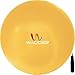 Exercise Ball for Yoga Fitness Pilates Sculpting (Yellow, 55 cm)
