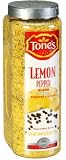 Tone's Spices (All Spice) Lemon Pepper Blend Seasoning - 28 Oz Shaker - Large Restaurant / Food Service Size Container