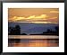 A Pretty Sunset at Kah Shakes Cove with Revillagigedo Island in Back National Geographic Collection Framed Art Poster Print by Bill Curtsinger, 31x25