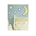 Stars and Moon Wallies Peel & Stick Vinyl Wall Mural