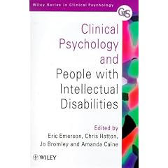 Clinical Psychology and People with Intellectual Disabilities (Wiley Series in Clinical Psychology)