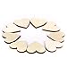 LEORX 50pcs 40mm Blank Wood Slices Discs for DIY Crafts Embellishments