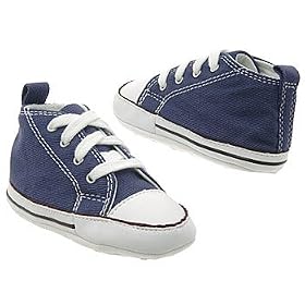 Converse Baby Boy or Baby Girl First Star Crib Shoes
