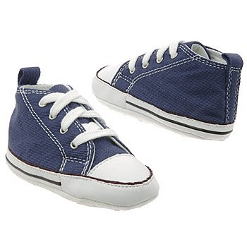 Converse All Star Children's Core Hi Canvas First Crib Navy 88865 0-3 months