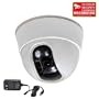 VideoSecu High Resolution CCTV Dome Security Camera 520TV Line 1/3" Sony CCD with Free Power Supply 1SN