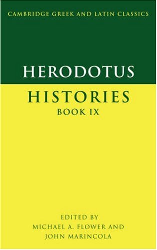 City Travel Guides Discounted  Books : Herodotus: Histories Book IX: Bk.9 (Cambridge Greek and Latin Classics)