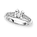 14K White Gold 1 ct. Diamond Engagement Ring