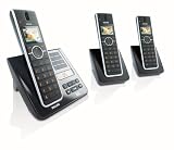 Philips SE6553B/05 XD Sound Cordless Phone - Triple Pack With Answer Machine