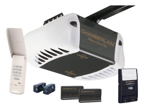 Chamberlain WD962KD 3/4 Horse Power Battery Backup Premium Whisper Drive Garage Door Opener