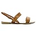 Ollio Womens Shoe Flat Comfortable Slingback Sandal