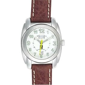 U.S. Army Ladies Brown Buffalo Grain Leather Watch #US/1028IVBN