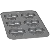 Baker's Secret Basics Nonstick Mini-Heart Pan