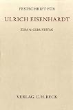 Produkt-Bild: Festschrift f&uuml;r Ulrich Eisenhardt zum 70. Geburtstag