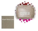 Comfort Sac Single Sac Khaki Wide Cord By Elite Furniture