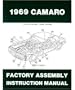 1969 CHEVROLET CAMARO Assembly Manual Book Rebuild
