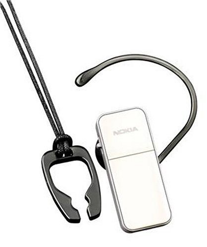 Nokia Bluetooth Headset BH-700 for All Bluetooth-Enabled Phones - White