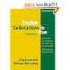 English collocations in advanced use