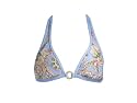 Tommy Hilfiger Blue Paisley Banded Swim Halter Top 6