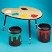 Lumisource DK-PNT TABLE Paint Table With Stools