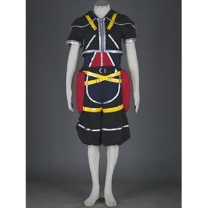 Japanese Anime Kingdom Hearts Cosplay Costume-Sora Outfit Set