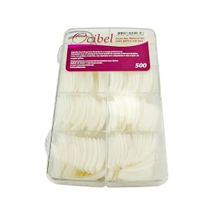Ocibel - Manucure et Faux Ongles - BOITE DE 500 CAPSULES NATURELLES PC
