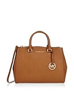 Michael Kors Bolso asa de mano Sutton (Camel)