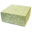 White Bamboo - Set of 4 Two Piece Gift Boxes (8" x 8" x 3.5")