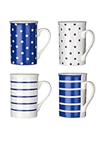 Premier Interiors Set Taza 4 Uds. 270 ml