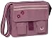 Lassig Fashion Messenger Eco-Friendly Diaper Bag, Flower Stripe Pink