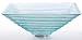 Kraus Alexandrite Square Clear Tempered Glass Bathroom Vanity Vessel Sink Bowl Basin