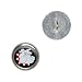 Bulldog Dog Metal Craft Sewing Novelty Buttons - Set of 4