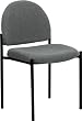 Comfortable Stackable Steel Side Chair Without Arms