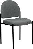 Comfortable Stackable Steel Side Chair Without Arms