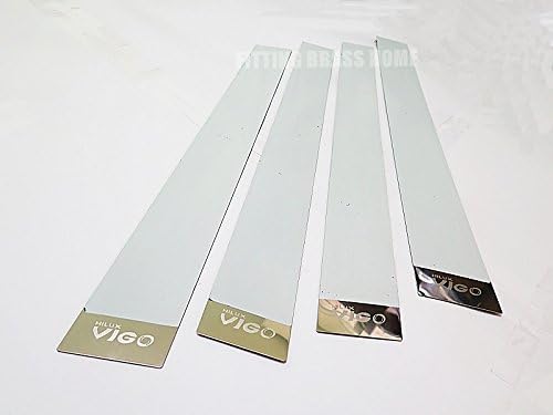 PILLAR POST PLATE STAINLESS 4 DOOR FOR TOYOTA HILUX VIGO SR5 PICKUP 2005-2012 06 08 10