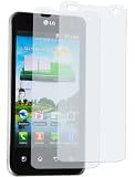 Produkt-Bild: 2 x mumbi Displayschutzfolie LG P990 Optimus Speed 2X - P 990 Speed Dual-Core "CrystalClear" Displayschutz unsichtbar