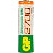 GP - Blister de 4 piles rechargeables AA - 2700 mAh NiMH