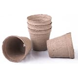 Buy 100 NEW Round Jiffy Peat Pots Size 3x3 ~ Pots Are 3 Inch Round At the Top and 3... by Jiffy Pots