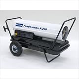 LB White Heater Forcd Air Kerosene 210K BTU #TRADESMAN K210