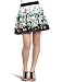 My Michelle Junior's Exposed Zipper Skirt,Black 8,Medium