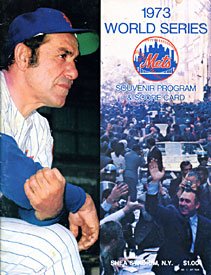 1973 New York Mets Unsigned World Series Program