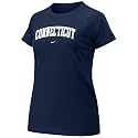 Nike Connecticut Huskies (UConn) Navy Blue Ladies Arch Crew T-shirt