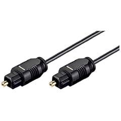 Wentronic Toslinkkabel auf Toslinkstecker 2,2 mm, 0,5 m