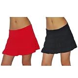 2 PACK: 2 Womens BODY GLOVE Smoothies Lambada Swim & Surf Quick-Dry Beach Skirts - Large