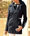 VON APART EDLER KURZ-MANTEL JACKE NAVY STYLE MARINE