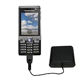 Emergency AA Battery Charge Extender for the Sony Ericsson C702c - Gomadic Brand w/ TipExchange Technology